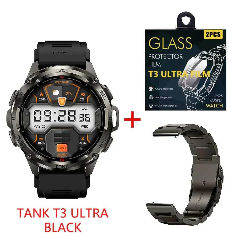 Original KOSPET TANK T3 Ultra Smart Watches