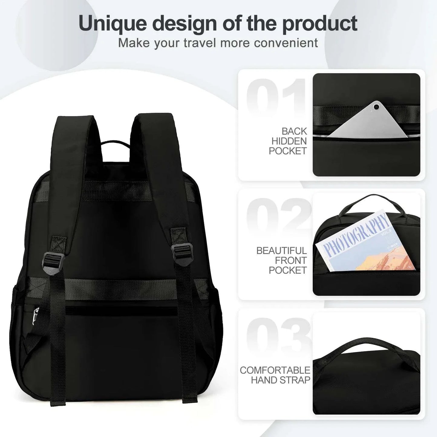 Backpack Cabin Bag Hand Luggage Travel Backpack