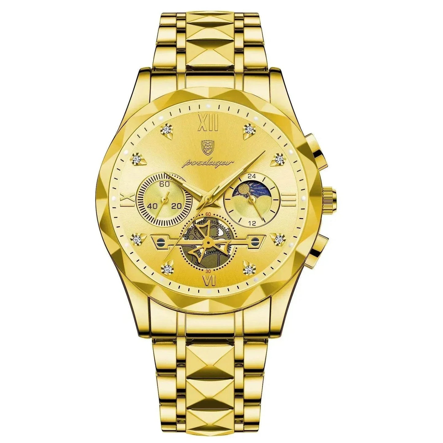 Luxury Man Wristwatch Waterproof Watch