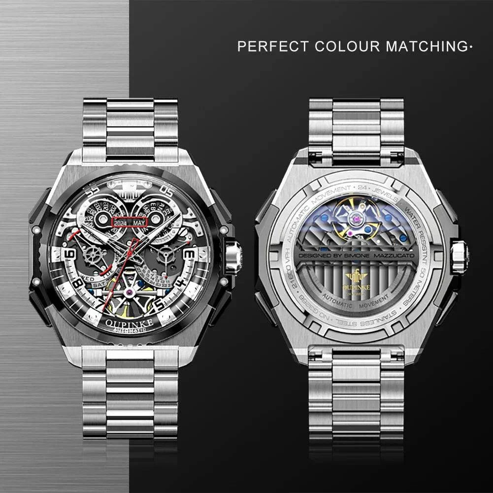 Luxury Man Watch Skeleton Wrist