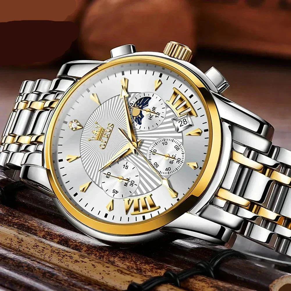 Luxury Brand Quartz Watch for Men