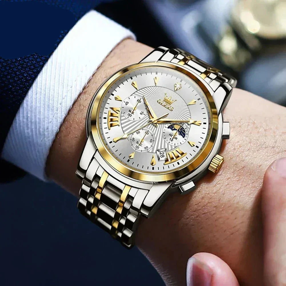 Luxury Brand Quartz Watch for Men