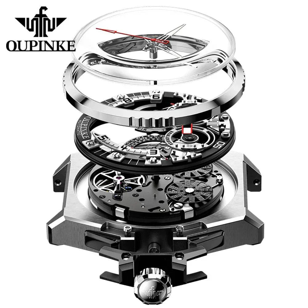 Luxury Man Watch Skeleton Wrist