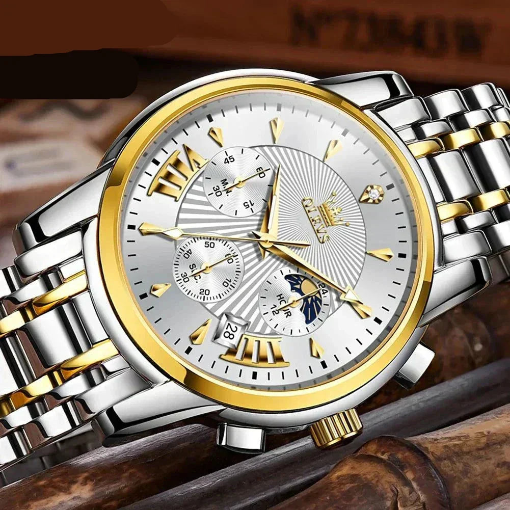 Luxury Brand Quartz Watch for Men