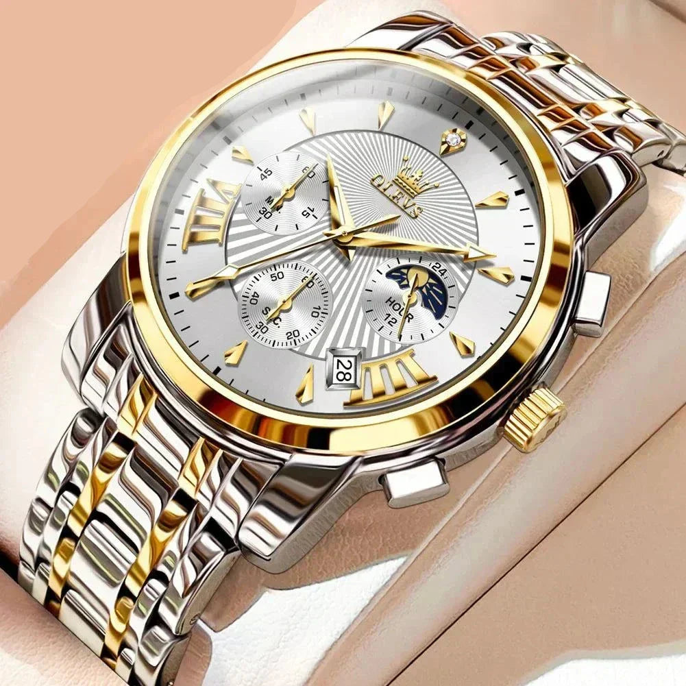 Luxury Brand Quartz Watch for Men